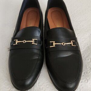 Women's Dream Paris Flat Black Shoes Size 9